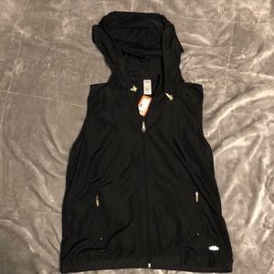 Activewear hooded vest